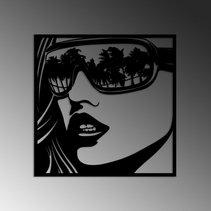 Wallity Miami Beach Escultura de pared Wallity Miami Beach Escultura de pared
